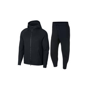 Conjunto Deportivo de Felpa para Hombre, Sudadera con Capucha y Pantalones, Ropa Deportiva de Invierno para Calentar, Correr, Hacer Ejercicio, Trajes Deportivos de 2 Piezas - Product Image 4