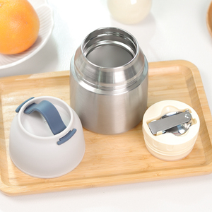 กระติกน้ำเก็บอุณหภูมิสำหรับเด็ก สแตนเลสเกรดอาหาร สีตามสั่ง ขนาด 450 650 มล. สำหรับใส่อาหารเด็ก - Product Image 4