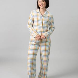 Women <b>Pyjama</b> Set Ultra Soft Cotton Blend Cozy Relax Fit Comfortable Homewear Stylish Night Bottoms Lounge Wear - Product Image 2