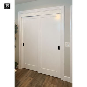 <span class=keywords><strong>Porte</strong></span> <span class=keywords><strong>coulissante</strong></span> de <span class=keywords><strong>placard</strong></span> en <span class=keywords><strong>bois</strong></span> blanc pour chambre à coucher, style shaker, <span class=keywords><strong>porte</strong></span> en <span class=keywords><strong>bois</strong></span> massif à battants pour maisons - Product Image 6