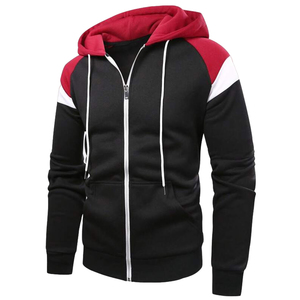 Latest Design Hot Sale Men's Hoodie Sweatshirts Custom Manufacturer Winter Zipper Zip Up Tops Pullover Fleece Hooded Men Hoodies - Product Image 2