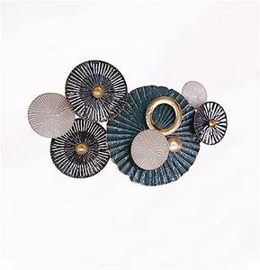 Artesanías de pared de hierro de calidad confiable, obras de arte en metal que infunden vida a interiores neutros con audaces diseños, decoración para bodas - Product Image 4