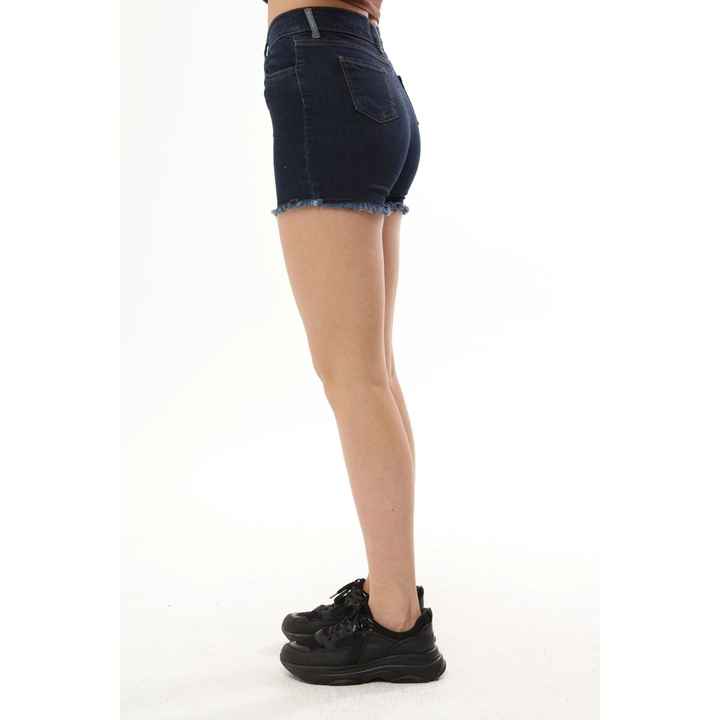 Denim Navy Blue Shorts