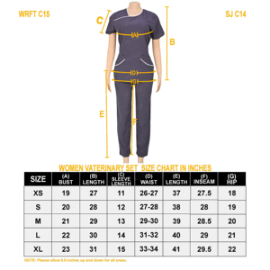 Tenues d'infirmières et d'athlétistes personnalisées en usine, ensembles de pantalons de jogging en sergé polyester/coton, unisexe, détection d'aiguilles, pour hôpital - Product Image 6
