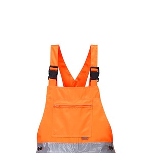 Wholesale Hi-vis Adjustable <b>Bib</b> Brace Safety Overalls Protective Worker's Uniform Breathable Fabric Dust-proof Anti-Static - Product Image 5