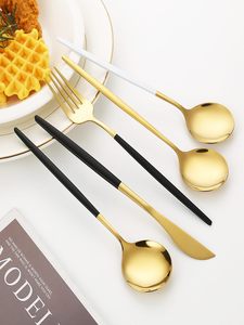 Xách tay thiết lập Dao Kéo Trong nhà & Ngoài trời cắm trại dao muỗng nĩa thiết kế phương tây cho hộ gia đình Bộ đồ ăn thiết lập dao kéo - Product Image 6