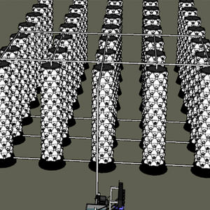 Système de culture hydroponique vertical de haute qualité pour l'intérieur, pour la culture de légumes, de laitues et d'ananas - Product Image 3