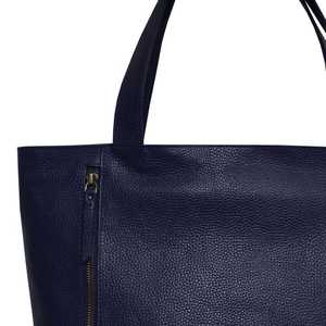 Haute qualité bohème Vintage marine galet Grain en cuir véritable surdimensionné sac fourre-tout à la main inde géométrique haut fournisseur indien - Product Image 2