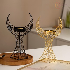 Portavelas Artístico de Metal para Uso en Ramadán |   Color Personalizable, Portátil y Duradero |   Añade un atractivo visual a los espacios interiores - Product Image 5