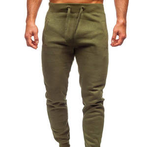 Pantalones Cargo Holgados para Hombre, Transpirables, con Cordón, Antiarrugas, Tinte Uniforme, Venta al por Mayor, Alta Calidad, Personalizables, Estilo Urbano - Product Image 1