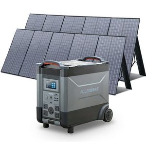 แบตเตอรี่สำรองพกพา Economical-POWERS 4000W 3600Wh Li-FePO4 เครื่องกำเนิดไฟฟ้าพลังงานแสงอาทิตย์ พร้อมจัดส่ง - Product Image 1