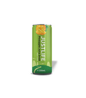 Jus de fruits frais mélangés 250 ml en canette, saveur orange, mangue, raisin, 100% naturel, prix usine, logo personnalisé, marque privée, boisson rafraîchissante
