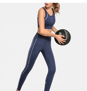 สปอร์ตบรามีซิปด้านหน้าของ1/2เสื้อกล้ามคอสูงสำหรับผู้หญิงชุดออกกำลังกาย - Product Image 6