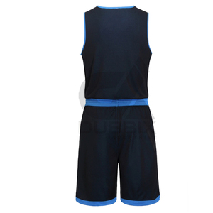 Maillot de basket sans manches pour homme 100% polyester antibactérien à séchage rapide respirant avec logo personnalisé de l'équipe sur le devant en gros - Product Image 2