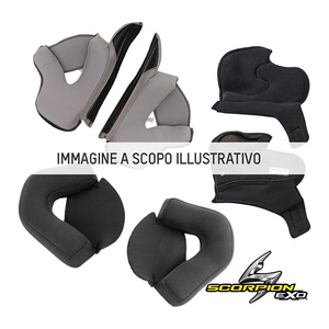 Cuscini Premium Scorpion per Casco Moto Exo-R1 Air - Accessori - Product Image 2