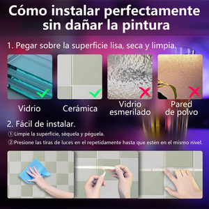 ไฟ LED RGB สำหรับบลูทูธ สมาร์ทสตริป พร้อมซิงค์เพลง รีโมทคอนโทรล IR 44 ปุ่ม + แอปพลิเคชัน สีดำ 5V PCB รีโมทคอนโทรล IR 44 ปุ่ม + แอปพลิเคชัน - Product Image 2