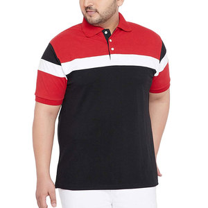 Polo d'été à manches courtes décontracté pour hommes impression personnalisée motif solide coton écologique coupe régulière - Product Image 1