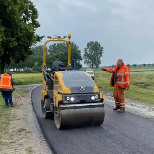 เครื่องบดอัดดินแบบลูกกลิ้งสั่นสะเทือน ABG XD120S แบบลูกกลิ้งคู่ พร้อมปั๊มไฮดรอลิก Huade ใช้เครื่องยนต์ Changchai/Cummins ลูกปืนมอเตอร์-ขาย - Product Image 1