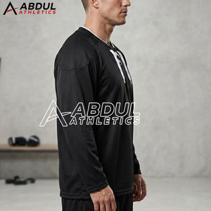 Custom Ice Hockey Jersey With Modern Design And Flexible Fit Ideal For Team Training Matches And Sports Activities Use - Product Image 6