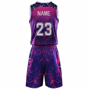 Uniforme de baloncesto de nuevo diseño nueva llegada Top trending 100% poliéster hecho uniforme de baloncesto - Product Image 3