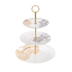 Decoración de Mesa para Fiestas y Celebraciones, Soporte para Pastel de Calidad Superior con Acabado Esmaltado, Diseño Creativo, Soporte para Servir Pasteles - Product Image 6