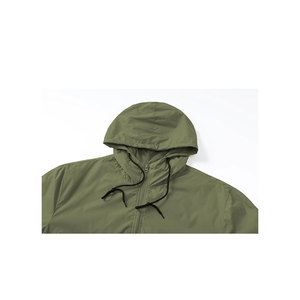 Chaqueta Cortavientos Impermeable y Transpirable con Capucha para Hombre, de Lona de Primera Calidad, Estilo Urbano, con Bolsillos, para Invierno - Product Image 3