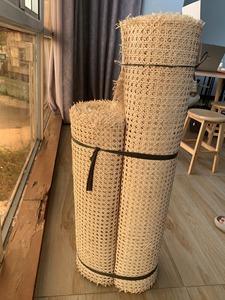 Matière première ronde tissage canne sangle maille rouleau rotin synthétique naturel rouleau bon prix - Product Image 6