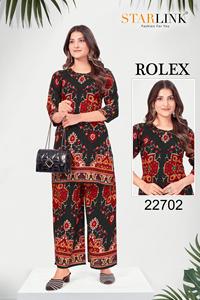 คอลเลกชันคอลเลกชันเสื้อเรยอนสำหรับผู้หญิงสไตล์โมเดิร์นชุดเสื้อผ้าแฟชั่นสไตล์อินเดียผลิต MF1188ทุกฤดูกาล - Product Image 3