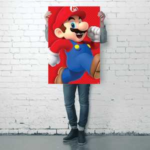 Póster de Super Mario Run de Estilo Moderno para Decoración de Pared - Product Image 3