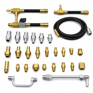 Kit Tester Pressione Iniezione Carburante TU-443 0-140 PSI Manometro Pressione Carburante Strumenti Diagnostici Universali per Motori Automobilistici - Product Image 3