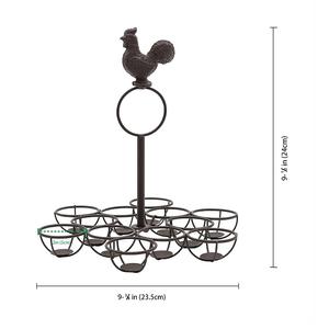 Support de rangement pour œufs en fer au design tendance, forme et taille personnalisées, support de rangement pour œufs pour accessoires de cuisine - Product Image 1