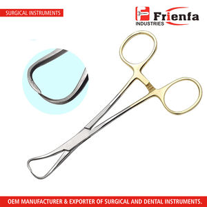 ที่หนีบผ้าขนหนู backforceps 5 "ชุบทอง - Product Image 2