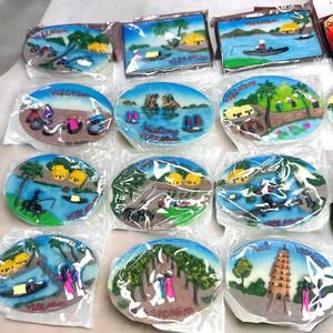 Figuritas magnéticas de resina en forma de Vietnam de alta calidad, buen precio para socios de distribución de regalos - Product Image 3
