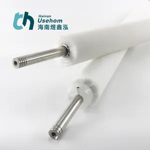 Usehom Industrial Soft Nylon Tufted Roller Brush Polypropylene Cylindrical Brush Roller For Polishing
