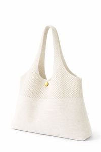 <b>Boho</b> Chic Women's Knitted Shoulder <b>Bag</b> Casual Handmade Crochet Tote <b>Bag</b> for Summer Beach Large Capacity Unlined Stylish Handbag - Product Image 3