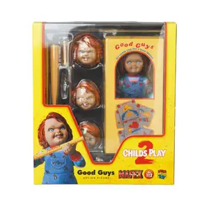 好人儿童游戏2: 好人Chucky娃娃Mafex动作人物，多色