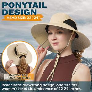 Venta caliente de las mejores tendencias Hombres y mujeres Sombrero de pescador de color sólido Sombreros de protección solar para la venta Calidad de caza - Product Image 3