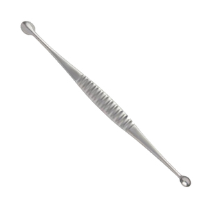 Cureta de Hueso Martini, Manual, de Doble Extremo, Recta, 140 mm, Acero Inoxidable, Reutilizable, Instrumento Quirúrgico, Certificado CE, Fabricante - Product Image 1