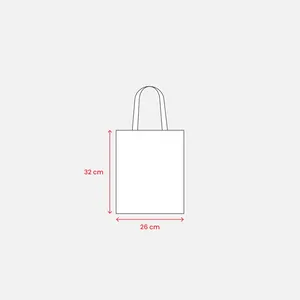 Borse Mini Tote Personalizzate in Cotone Naturale, Gadget Promozionali Personalizzati - Product Image 2