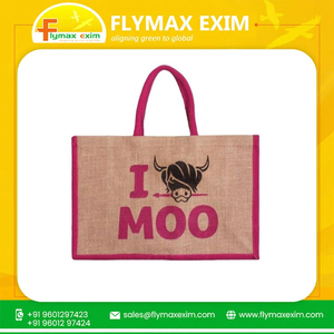 Bolsas de yute impresas personalizadas ecológicas Bolsas de compras naturales reutilizables y sostenibles personalizadas a la venta - Product Image 6