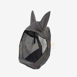 Couverture anti-mouches anti-moustique de conception unique pour les courses de chevaux et l'équitation masque anti-mouches de la meilleure qualité - Product Image 6