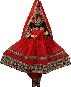 Fabricante de ropa personalizada, ropa afgana para mujer, ropa tradicional étnica afgana, producto a la venta 603 - Product Image 1