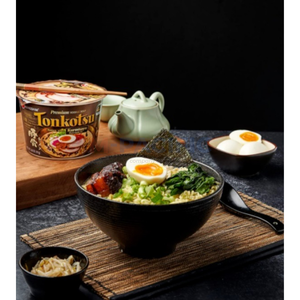 NONGSHIM BIG BOWL TONKOTSU KUROMAYU <b>NOODLES</b> 6 PACK - Product Image 6