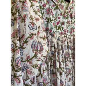 Top Floral Estilo Gitano para Verano, Transpirable - Product Image 3