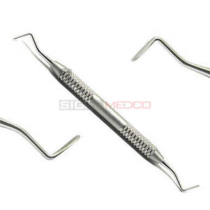 Empujador de Cordón Gingival, Instrumentos Dentales Profesionales, Acero Inoxidable Alemán, Mango Hueco Manual con Control de Agarre, Instrumentos Médicos - Product Image 2