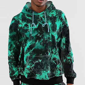 Nueva llegada Hombres Tie Dye Hoodies Low Moq Hombres Tie Dye Hoodies Mangas largas Hombres Tie Dye Hoodies - Product Image 4