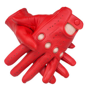 Gants de conduite en cuir sur mesure de haute qualité, imperméables, respirants, protection UV, faciles à porter, tissu doux, design élégant - Product Image 6