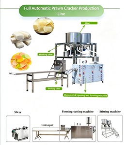เครื่องผลิตขนมขบเคี้ยวอเนกประสงค์แบบอัดรีด ชิปกุ้ง ข้าวบัควีท ข้าวเกรียบ ทำจากสแตนเลส 304  กำลังการผลิต 600 กก./ชม. ยี่ห้อ Runxiang - Product Image 2