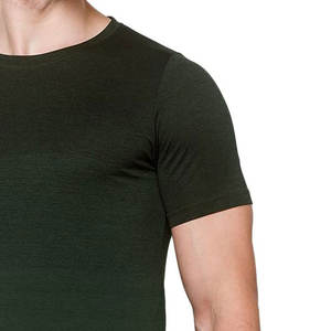 Camiseta de manga corta transpirable para hombre, ropa informal de secado rápido, ropa de verano para correr, precios al por mayor, fabricante OEM - Product Image 3
