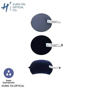 Lentille en polycarbonate PC-G5 de Taiwan Hungtai Optical, résistante aux traces, super hydrophobe, résistante à l'huile, anti-buée, anti-eau de mer pour les peaux grasses - Product Image 1